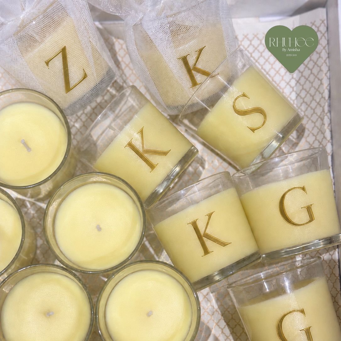 Alphabet Candle